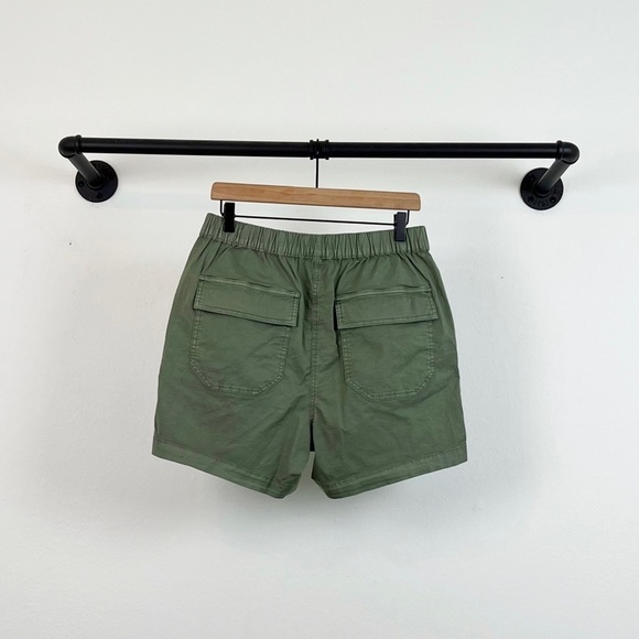 NWT Pistola Beverly Pull On Chino Shorts In Colonel Wash Green - Picture 8 of 9